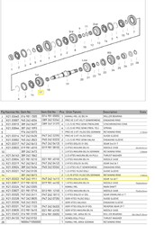 1.VİTES DİŞLİSİ (40 DİŞ ) (G 131/9) - 2