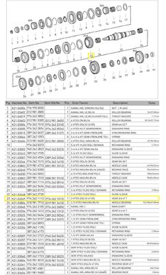 3.VİTES DİŞLİSİ (47 DİŞ) - 1