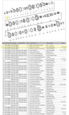 KAMALI MİL UÇ BİLYA (G100) - 1